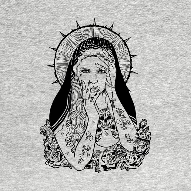 Tattooed Madonna by Kingrocker Clothing